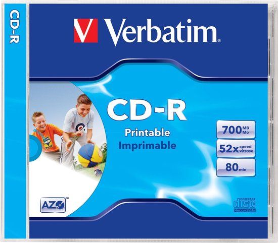 Verbatim CD-R 700MB - 1 Piece - 43324