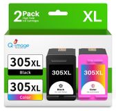 HP 305XL lot de 2 cartouches d'encre Noir + Couleur pour imprimantes HP Envy et DeskJet