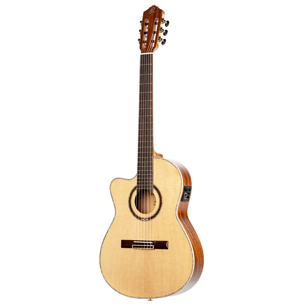 Ortega Guitars RCE138-T4-L Performer Series Left-handed Guitar Natural