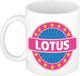 Bellatio Decorations - Lotus voornaam - koffiemok