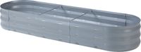 casa.pro Plantenbak Alfedena bloembak 171x50x25 cm ovaal antraciet