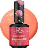 Pink Gellac Gellak - 214 Cosmopolitan 15ml - Glanzende Oranje Gel Nagellak