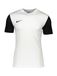 Nike Uniseks-Kind Short Sleeve Top Y Nk Df Tiempo Prem Ii Jsy Ss, Wit/Zwart/Zwart, DH8389-100, XL