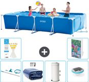 Intex Rechthoekig Frame Zwembad - 450 x 220 x 84 cm - Blauw