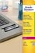 Avery L6012-20 - Etiketten - 96 x 50.8 mm - Zilver - 200 stuks