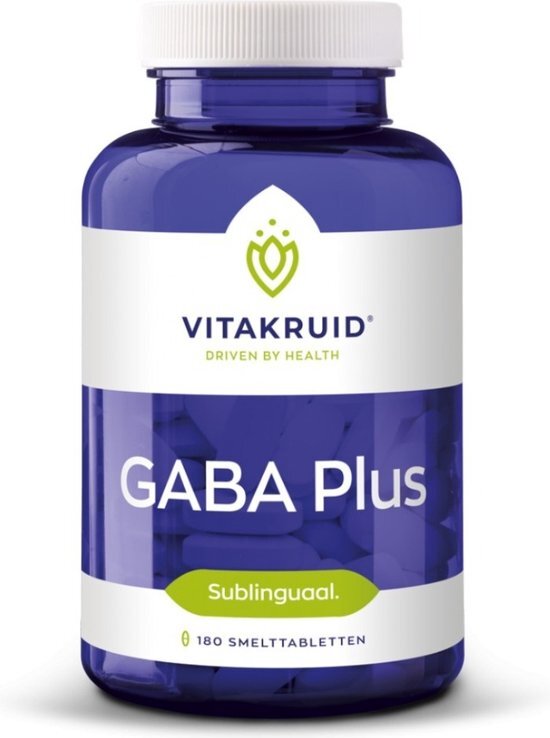 Vitakruid GABA Plus Smelttabletten 90st