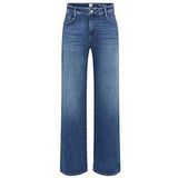 BRAX Style.maine Magic Denim Wide Leg Jeans voor dames, 27 lichtblauw versleten, Taille 34 /lengte 32