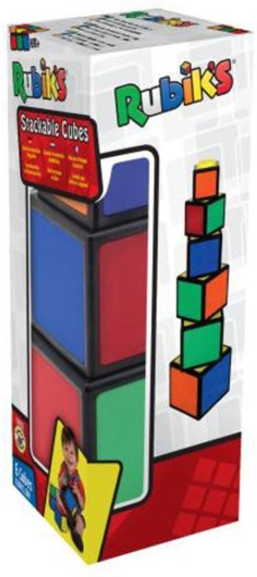 Jumbo Rubik s Stack Cubes - Kinderpuzzel