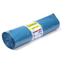 123schoon Vuilniszakken 240 liter | 10 stuks | Blauw