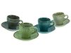 CreaTable, 23696 Serie Nature Collection Espressoset, 8-delig, aardewerk, vaatwasser- en magnetronbestendig, kwaliteitsproduct, 10 cm
