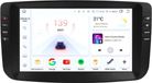 Happiq Autoradio met Bluetooth et CarPlay pour Fiat Linea Punto Evo (2012-2015) - Convient pour Apple et Android - Stéréo - Navigation - 8Go 128Go