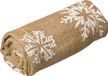 Nature - Jutehoes H100x Ø75cm - Naturel wintermotief - anti-vorst plantenbeschermhoes