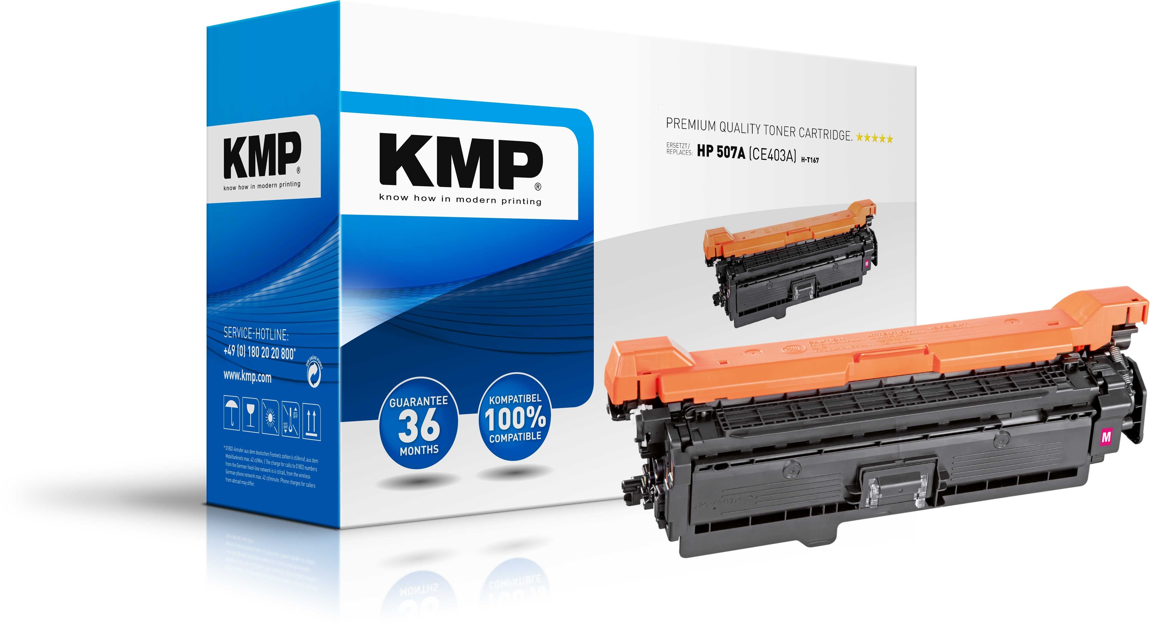KMP H-T167 - Tonercartridge - magenta - 1 stuk