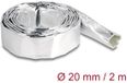 Delock Cable Sleeve made of glass fiber and aluminium 2 m x 20 mm