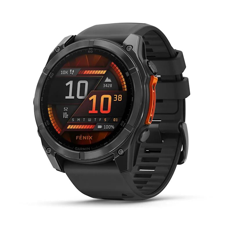 Garmin Fenix 8 51mm AMOLED Smartwatch - Slate Gray/Black