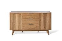 Jahnke Sideboard, Engineered Wood, Montana eiken Nb, One Size