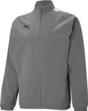 Puma Teamliga Presentatiejack Heren - Grijs | Maat: XL