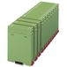 Phoenix Contact EG 22,5-G/ABS GN boîtier pour rail DIN, partie inférieure 22,5 x 75 x 107,5 ABS vert 1 pièce(s)