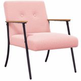 vidaXL Fauteuil Roze