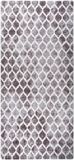vidaXL Vloerkleed wasbaar 80x300 cm meerkleurig