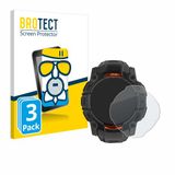 BROTECT - Screenprotector voor Garmin Instinct 3 Solar (50 mm) - Folie Beschermfolie Beschermglas matte 3 Stuks