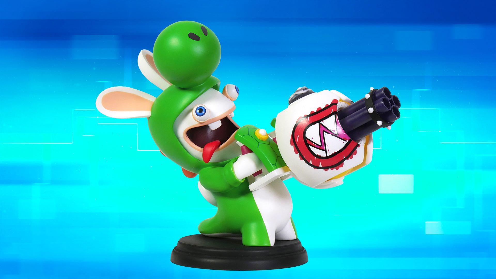 Ubisoft Rabbid Yoshi 6'' PVC/Plastic White/Green 2018
