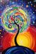 Boom Poster de Jardin - Poster de Jardin Naturelle - 100x150 cm - Décoration Murale Extérieure