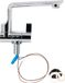 Arona Robinet de camping avec commande automatique, chrome, eau froide, 12V, micro-interrupteur