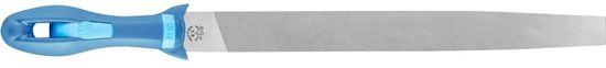 PFERD TOOLS 11216308 Werkplaatsvijl plat spits kap 3 inclusief ergonomisch vijlheft universeel voor fijne bewerking en