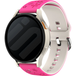 Samsung Bracelet silicone 'Fleur' Samsung Galaxy Watch 42mm (rose vif / lumière stellaire)