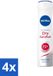 NIVEA Deodorant Spray Dry Comfort 4 x 150 ml