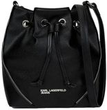 Karl Lagerfeld Jeans B3w30192 Schoudertas Polyurethaan Zwart Unisex