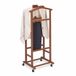Relaxdays Kledingstandaard - Hout/Metaal - Donkerbruin - 47x107x37 cm