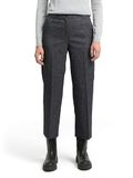 Tom Tailor TTMIA STRAIGHT broek in gemêleerde look - Maat 40/28 - lunar eclipse blue structure