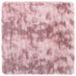 vidaXL Hoogpolig vloerkleed NAVARRA 240x240 cm polyester stoffig roze