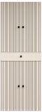 Trendteam Hoge kast PureBliss Kashmir lichtgrijs B 70 x H 186 cm