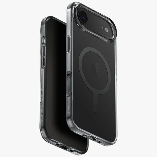 Uniq Clario Hoesje Voor iPhone Air Met Magclick-Oplading, Zwart