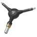 Topeak Y-Speed ratelgereedschap voor volwassenen, uniseks, zwart, 11,5 x 1,5 cm