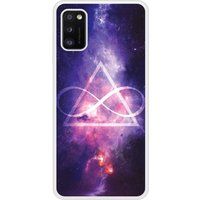 Samsung Beschermende siliconen case compatibel met Galaxy A41 Infinite Triangle