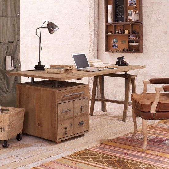 LOBERON Bureau Dawson bruin