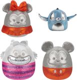 Squishmallows Disney Squishmallows 100th Anniversary 4-Pack Set - 5-Inch (Mickey Mouse, Stitch, Cheshire Cat, Minnie Mouse)