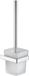 Plieger Altea WC Borstel met Houder – Wandmontage – Geborsteld Chroom