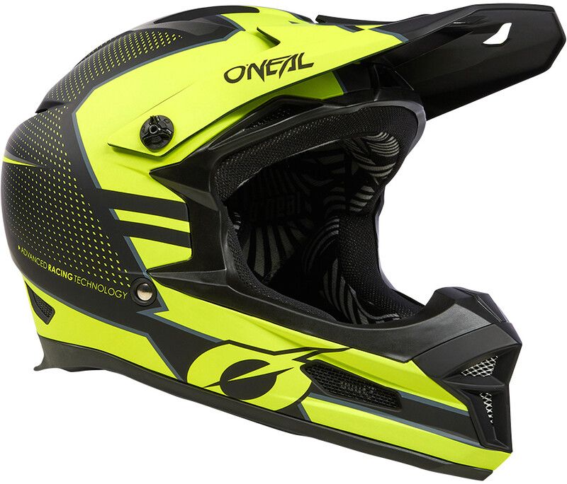 O'Neal Fury RL Fietshelm - Zwart/Geel - 2022 Model