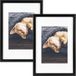 Galeria 2x Cadre Photo Noir, 13x18cm