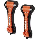 TOOLCRAFT TO-10362528 Noodhamer Glasbreker, Incl. houder, Riemsnijder Volwassene, Bus, Camper, Auto, Vrachtwagen, SUV, Van