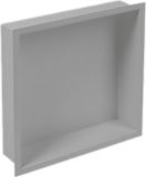 Plieger Inbox inbouwnis met flens 30x30x7.5cm waterproof RVS