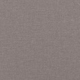 vidaXL Bedframe Taupe 100x200 cm Stof
