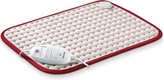 Beurer HK Comfort Cosy Elektrisch Warmtekussen – XL Formaat 44×33 cm – Superzacht Fleece – Snelle Opwarming – 6 Warmtestanden – Automatische Uitschakeling – BSS Veiligheidssysteem – Wasbaar – 3 Jaar Garantie