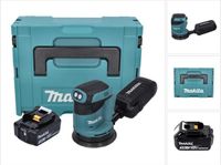 Makita DBO 180 F1J accu excentrische schuurmachine 18 V 125 mm + 1x accu 3,0 Ah + Makpac - zonder oplader