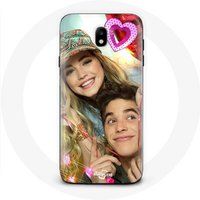 Maniacase Samsung Galaxy S5 Hoesje Volg je dromen Mía Cáceres en Álvaro Paz Go! Leef je eigen